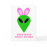 Easter Alien Card