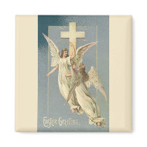 Easter Angels magnets by YesterdayCafe Easter Angels magnets