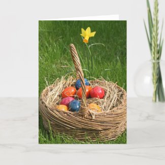 Easter Basket card