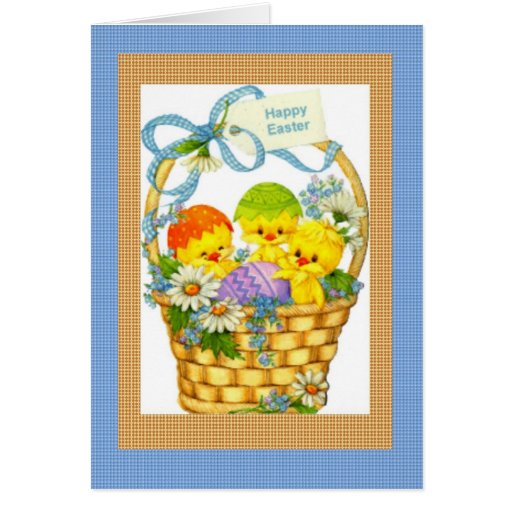 Easter Basket  Card