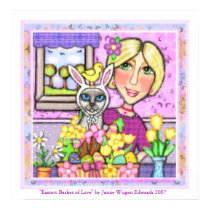 "Easter Basket of Love" Art Print by jamiecreates1 "Easter Basket of Love" Art Print