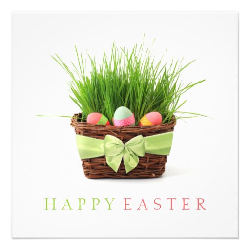 Easter Basket Picnic invitation