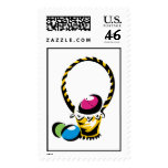 Easter Basket Postage Stamp