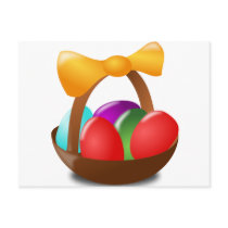 Easter Basket Post Cards