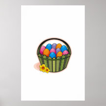 Easter Basket Poster