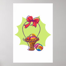 Easter Basket Poster