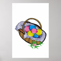 Easter Basket Poster