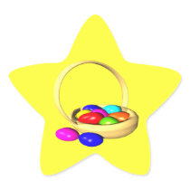 Easter Basket Stickers