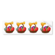 Easter Baskets Bumper Sticker