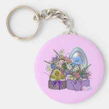 Easter Baskets Keychain