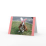Easter basset, HAPPY EASTER card