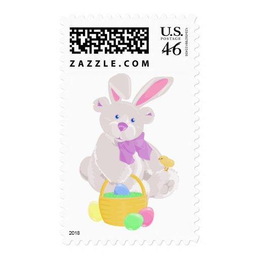Easter Bear Postage