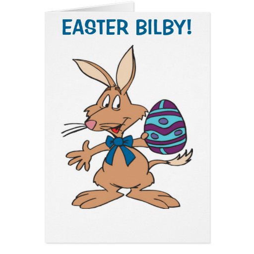 easter bilby card