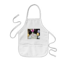 Easter Black & White Cat Apron