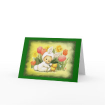 Easter Blank Card by dizzypixels Easter Blank Card