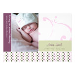 Easter Blessings Birth Announcement
