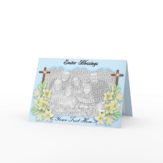 Easter Blessings card