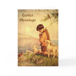Easter Blessings card