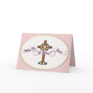 Easter Blessings card