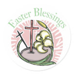 Easter Blessings Sticker