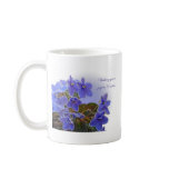 Easter Blue African Violets Coffee Mug