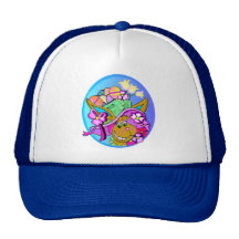 Easter Bonnet Easter Gifts Mesh Hats