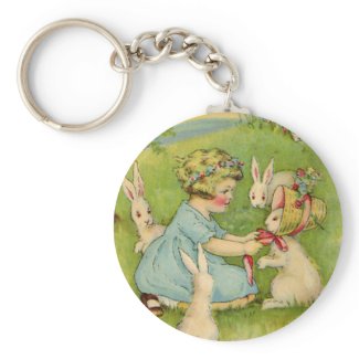 Easter Bonnet keychain