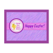 Easter Bonnet Postcard