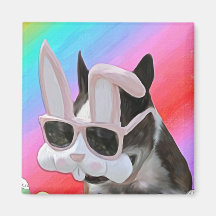 Easter Boston 2 Refrigerator Magnets