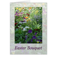 Easter Bouquet card