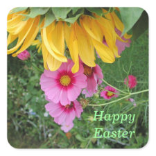 Easter Bouquet sticker