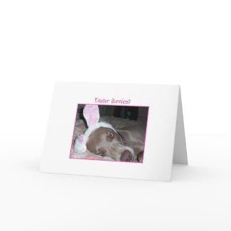 Easter Bunnies? Bah Humbug! card