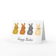 Easter Bunnies card