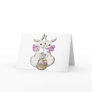 Easter Bunnies card
