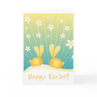 Easter Bunnies card