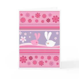 Easter Bunnies Card