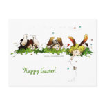 Easter Bunnies Post Card