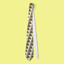 Easter bunnies with pink egg ties