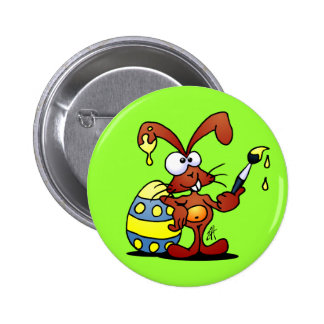 Easter Bunny 2 Inch Round Button