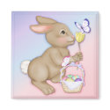 Easter Bunny and Basket magnets