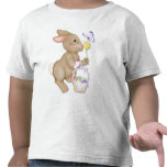 Easter Bunny and Basket Tee Shirt