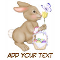 Easter Bunny and Basket t-shirts by Spice Easter Bunny and Basket t-shirts