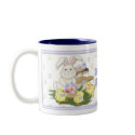 Easter Bunny and Chicks mugs