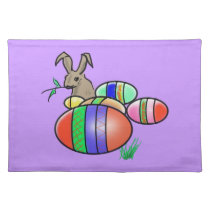 Easter Bunny and Eggs Place Mat