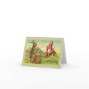 Easter Bunny And Gnome cards by easterfun Easter Bunny And Gnome cards