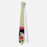 Easter Bunny and The Girl Neckties