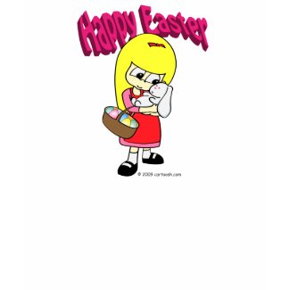 Easter Bunny and The Girl shirt