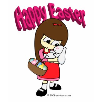 Easter Bunny and The Girl shirt