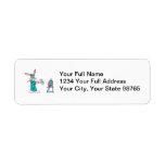 Easter Bunny Artist Custom Return Address Label