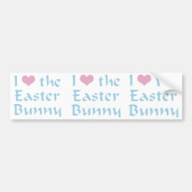 Easter Bunny Bumper Sticker